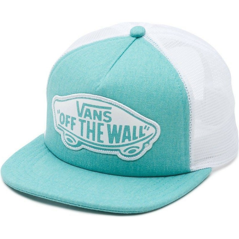 vans-beach-girl-green-trucker-hat