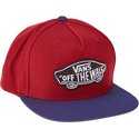 vans-purple-flat-brim-classic-patch-red-snapback-cap