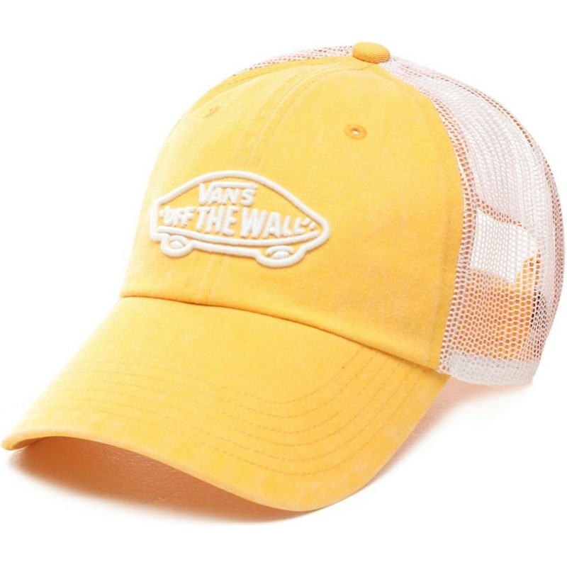 Vans Acer Yellow Trucker Hat: Caphunters.ca