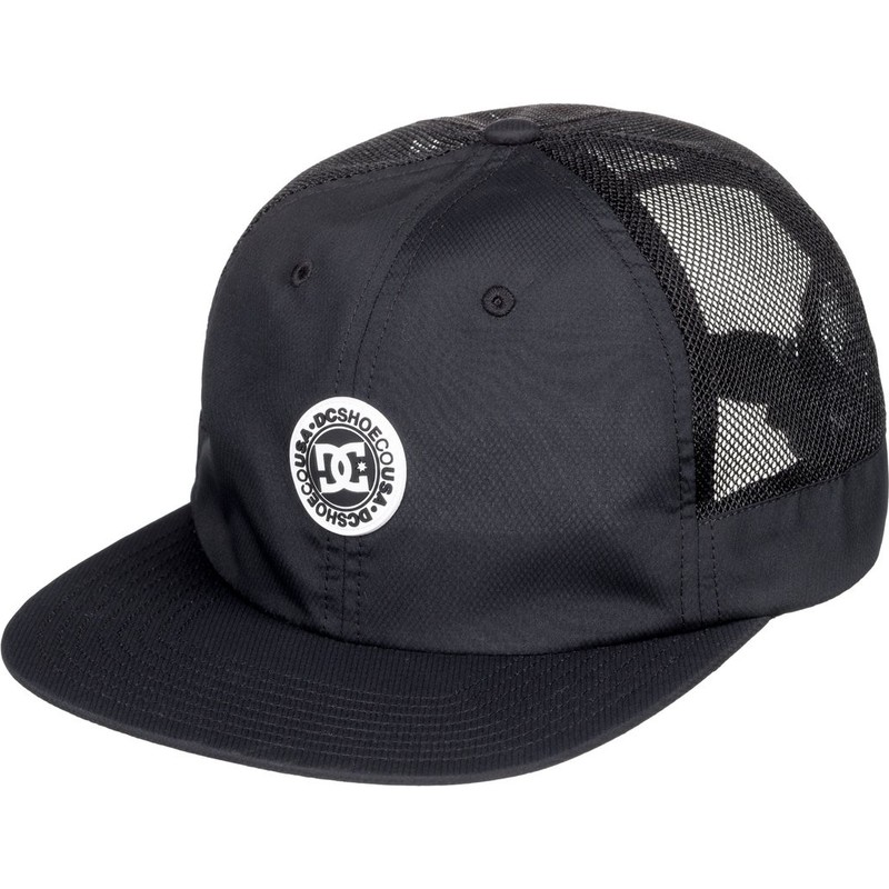 DC Shoes Harsh Pocket Black Trucker Hat 