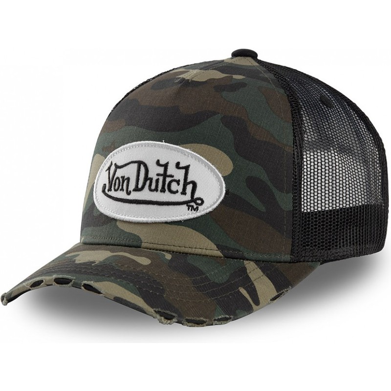 Von Dutch CAMO05 Camouflage Trucker Hat 
