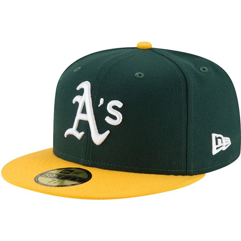 New Era Mlb Oakland Athletics Authentic On Field Home 59fifty Cap green/gold 7 5/8