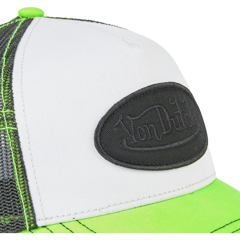 Von Dutch SUM COL White, Black and Green Trucker Hat