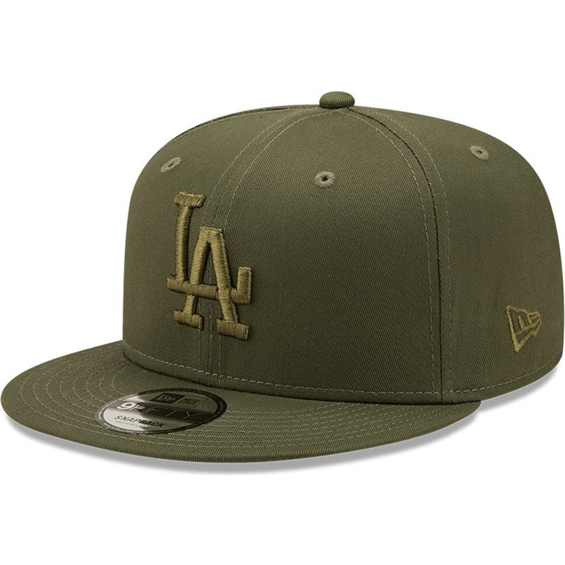 New Era Los Angeles Dodgers League Essential 9FIFTY Snapback Cap Khaki