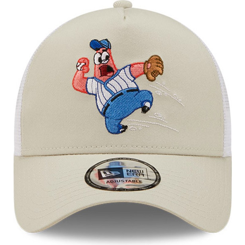 Patrick Hat New Era Patrick Star A Frame Sporty SpongeBob SquarePants Beige and ...